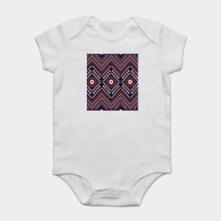 Geometric ethnic seamless pattern Baby Bodysuit